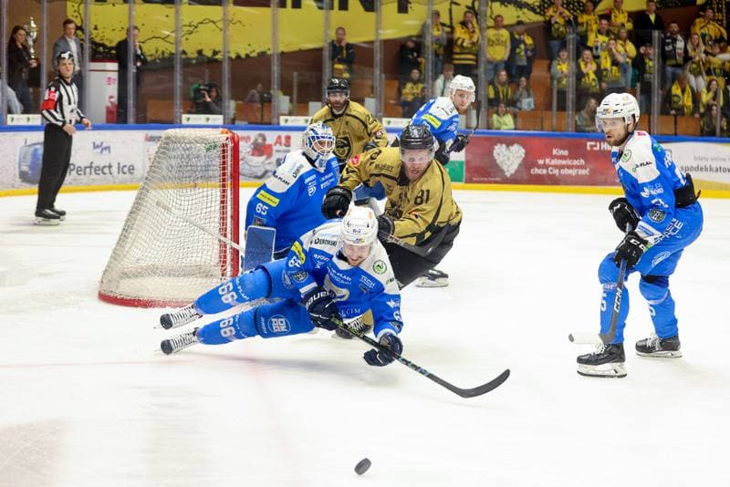 Ice Hockey. Tauron Hokej Liga. GKS Katowice - Re-Plast Unia Oswiecim. 14.04.2024