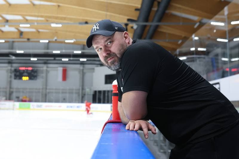 Ice Hockey. Poland national team. Training. 17.04.2024