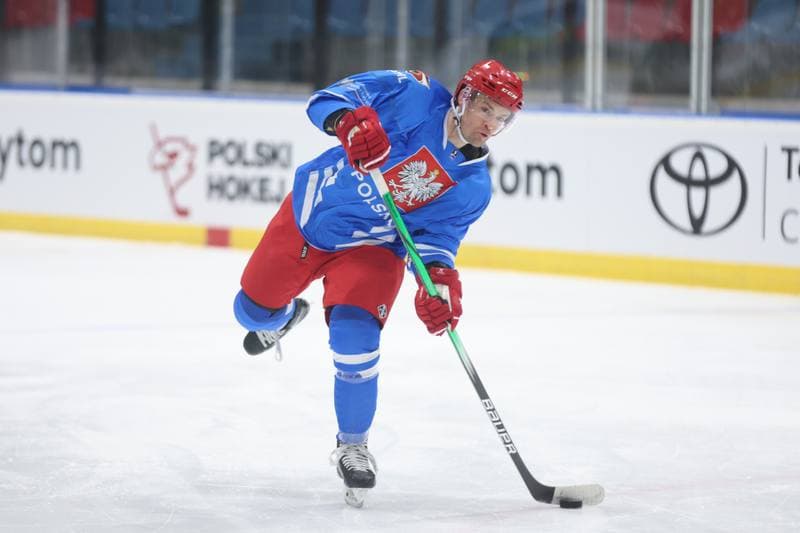 Ice Hockey. Poland national team. Training. 17.04.2024