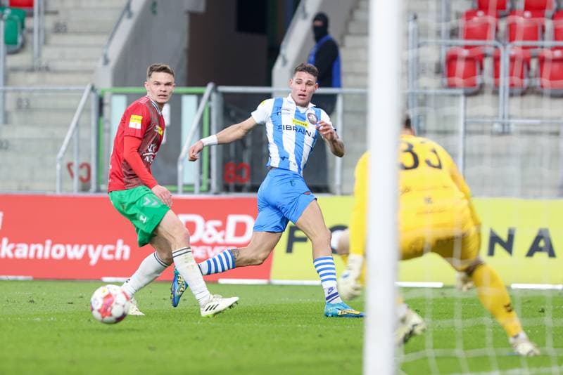 Football. Fortuna I Liga. Zaglebie Sosnowiec - Stal Rzeszow. 23.04.2024