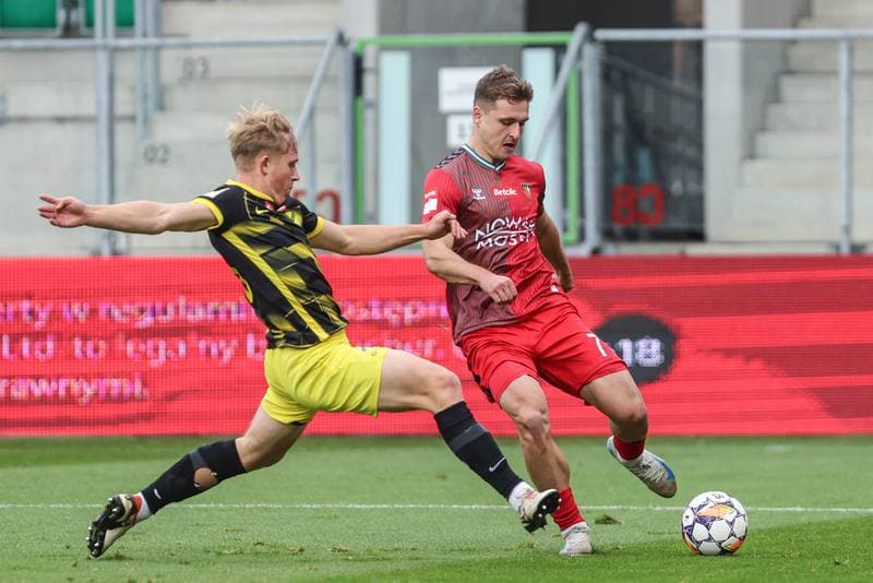 Football. Betclic II liga. Zaglebie Sosnowiec - Wieczysta Krakow. 26.10.2024