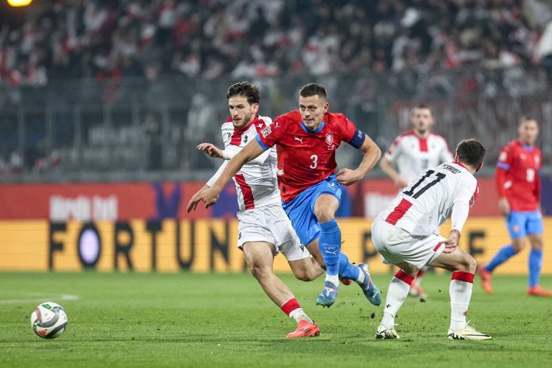 Football. UEFA Nations League. Czech Republic - Georgia. 19.11.2024