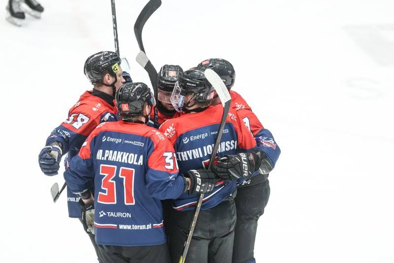 Ice Hockey. Tauron Hokej Liga. EC Bedzin Zaglebie Sosnowiec - KH Energa Torun. 19.01.2025