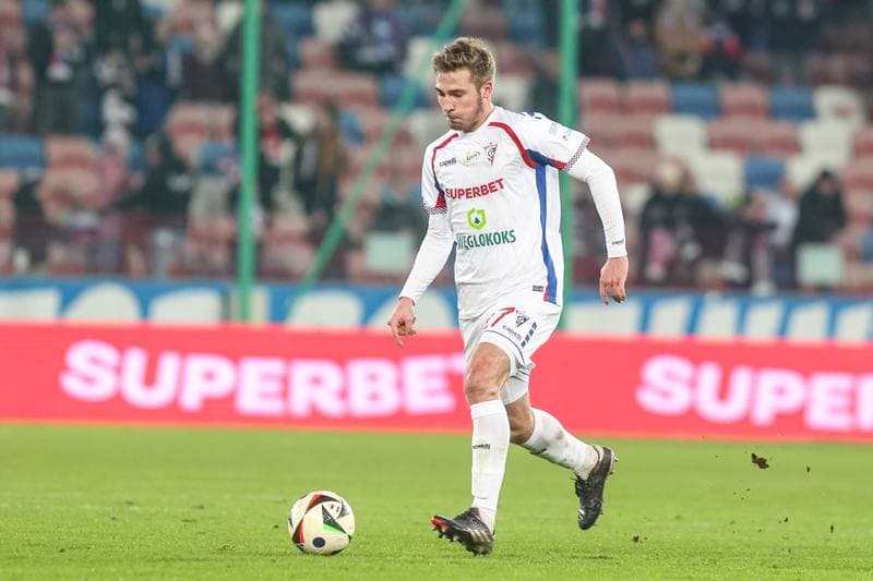 Football. PKO BP Ekstraklasa. Gornik Zabrze - Cracovia Krakow. 28.02.2025