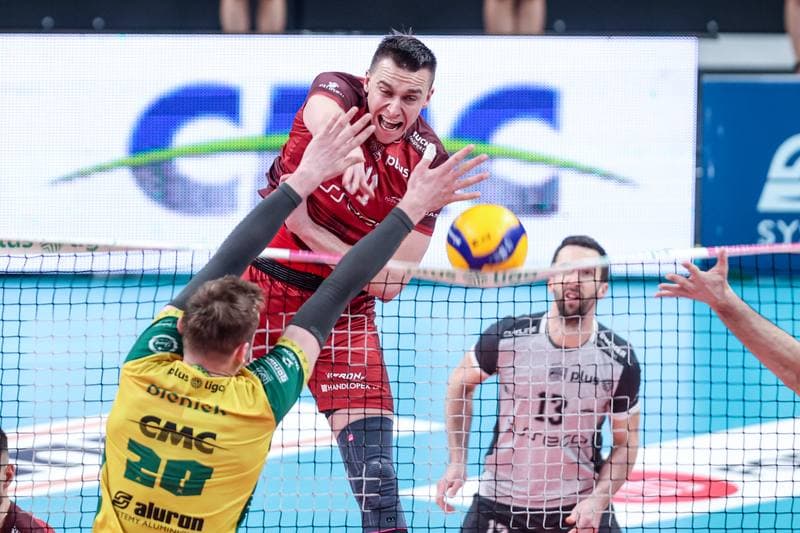 Volleyball. PlusLiga. Aluron CMC Warta Zawiercie - Asseco Resovia Rzeszow. 29.03.2025