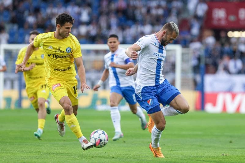 Football. Chance Liga. Banik Ostrava - Sigma Olomouc. 03.05.2025