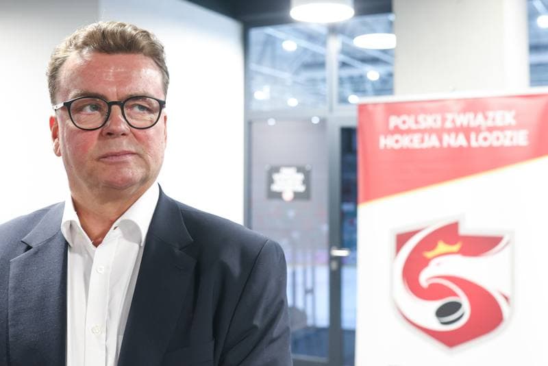 Ice Hockey. Poland national team. Press Conference. 02.10.2025