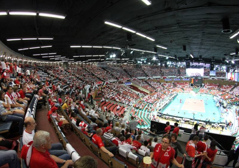 Volleyball. World League. Poland - Brazil. 29.06.2011