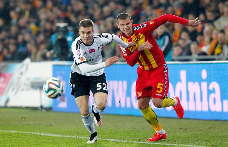 Football. T-Mobile Ekstraklasa. Korona Kielce - Legia Warsaw. 22.02.2015