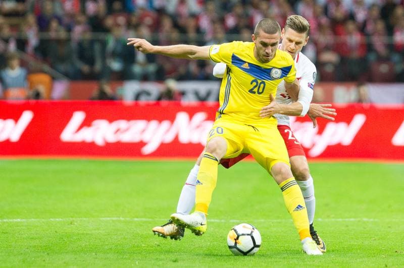 Football. FIFA World Cup Qualifiers. Poland - Kazakhstan. 04.09.2017