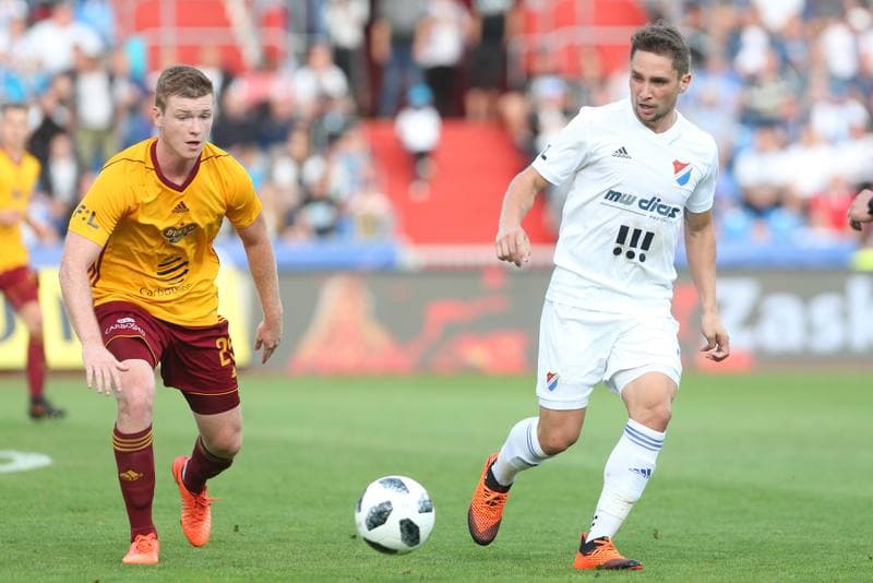Football. Fortuna:Liga. Banik Ostrava - Dukla Praha. 25.08.2018