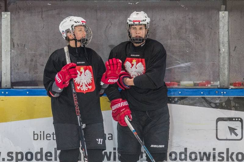 Ice Hockey. Poland national team. Training. 24.09.2019