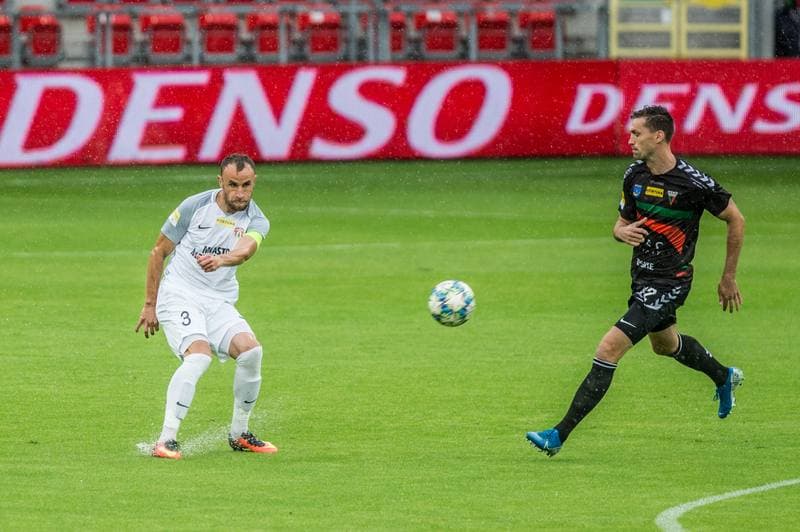 Football. Fortuna I Liga. GKS Tychy - Puszcza Niepolomice. 11.07.2020