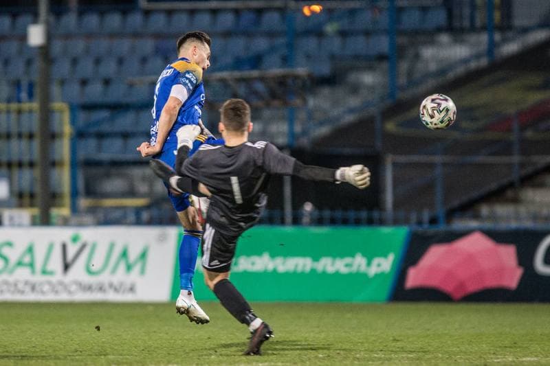 Football. III Liga. Ruch Chorzow - Foto-Higiena Gac. 13.03.2021