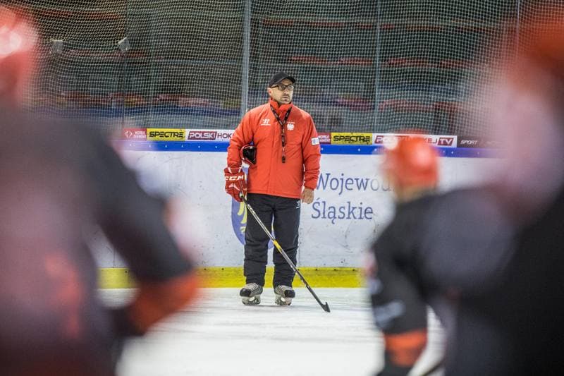 Ice Hockey. Poland national team. Training. 13.04.2021
