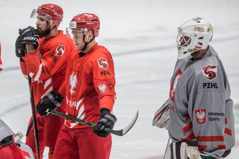 Ice Hockey. Poland national team. Training. 02.05.2021