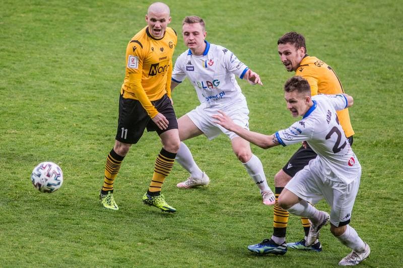 Football. eWinner II liga. GKS Katowice - Olimpia Elblag. 05.05.2021