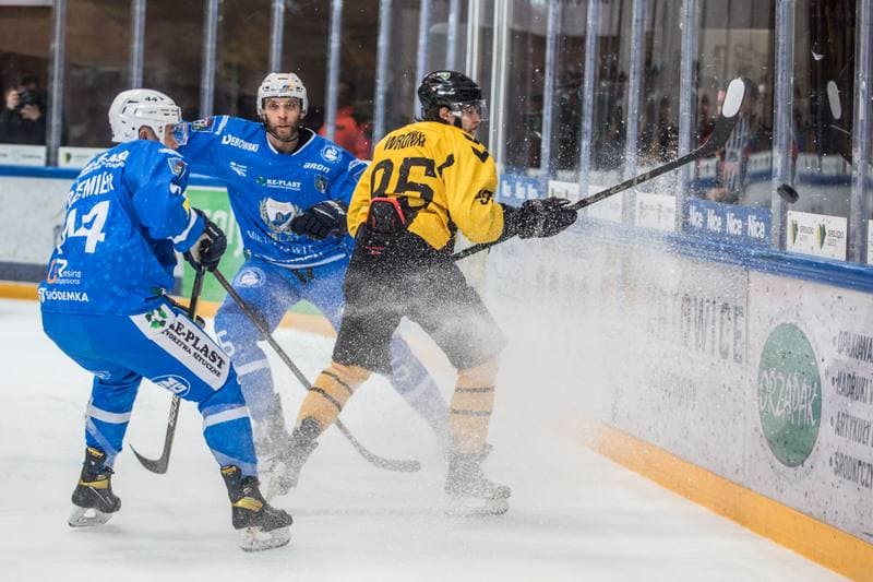 Ice Hockey. Polska Hokej Liga. GKS Katowice - Re-Plast Unia Oswiecim. 03.04.2022