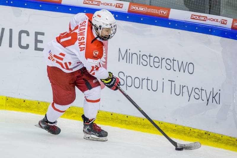 Ice Hockey. Women's World Championship Division 1B. Korea - Poland. 11.04.2022