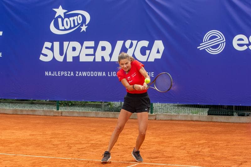 Tennis. Lotto SuperLiga. KT Kubala Ustron - Park Tenisowy Olimpia Poznan. 07.08.2022