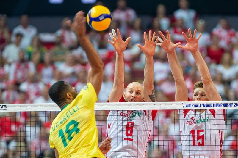 Volleyball. FIVB Men's World Championship. Poland - Brazil. 10.09.2022