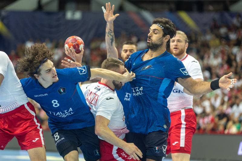 Handball. European Championship Qualifiers. Poland - Italy. 13.10.2022