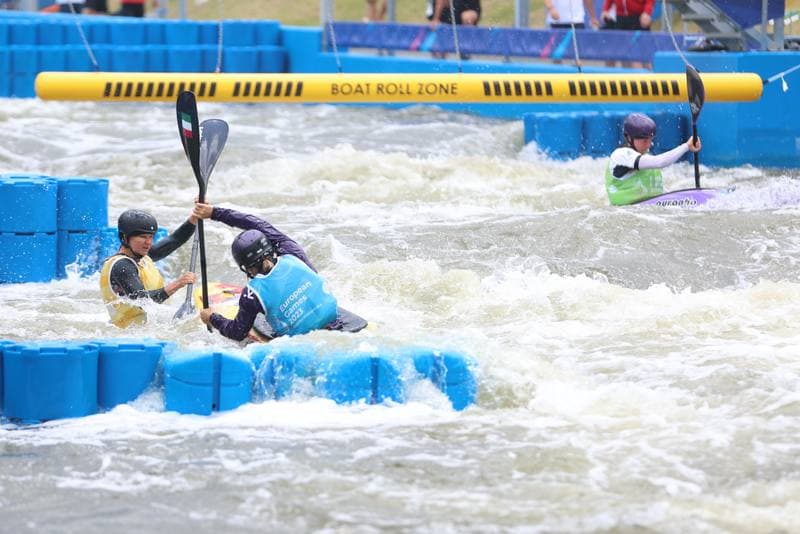 Canoe Slalom. European Games. Timo Trummer - 02.07.2023