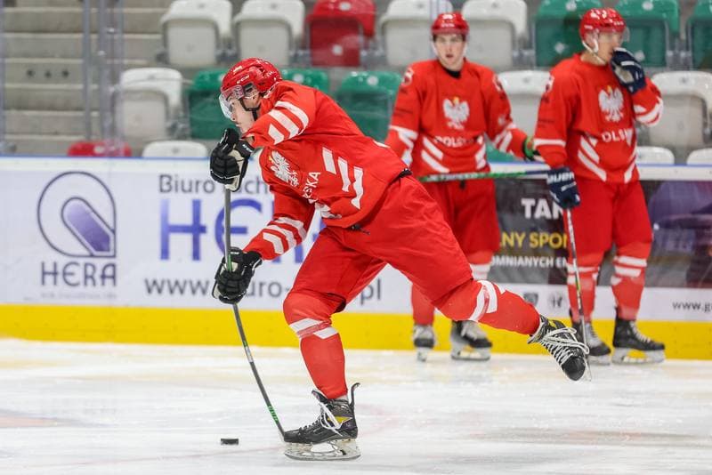 Ice Hockey. Poland national team. Training. 06.11.2023