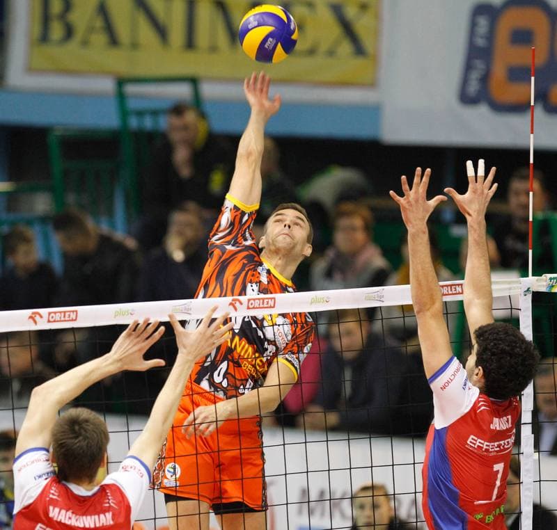 Volleyball. PlusLiga. MKS Banimex Bedzin - Effector Kielce. 03.12.2014