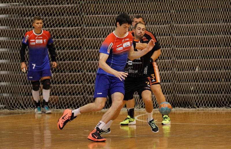 Handball. Sparing. Gornik Zabrze - Zaglebie Lubin. 06.08.2015
