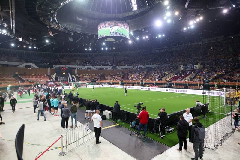 Football. Spodek Super Cup. GKS Katowice - ROW Rybnik. 14.01.2024