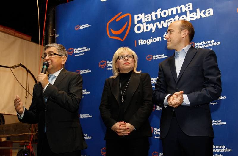Evening of the Election - Civic Platform. Katowice. 25.10.2015