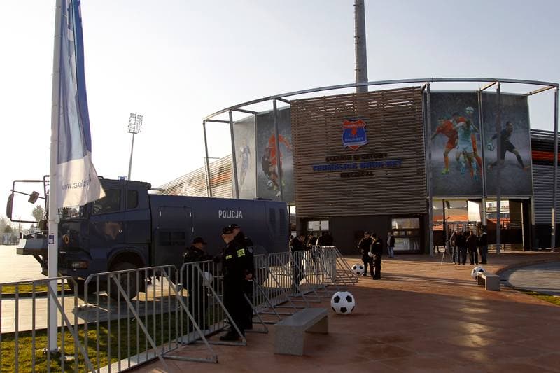 Football. PKO BP Ekstraklasa. Termalica Bruk-Bet Nieciecza - Ruch Chorzow. 19.12.2015