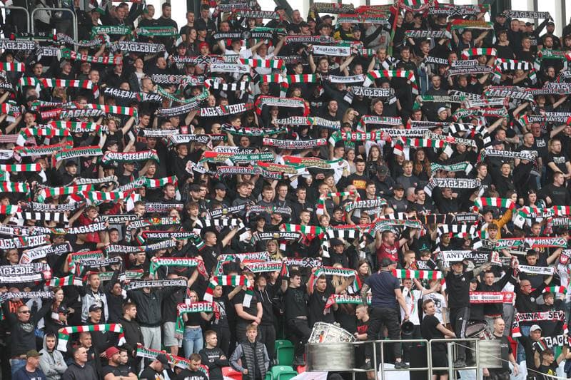 Football. Fortuna I Liga. Zaglebie Sosnowiec - GKS Katowice. 01.04.2024