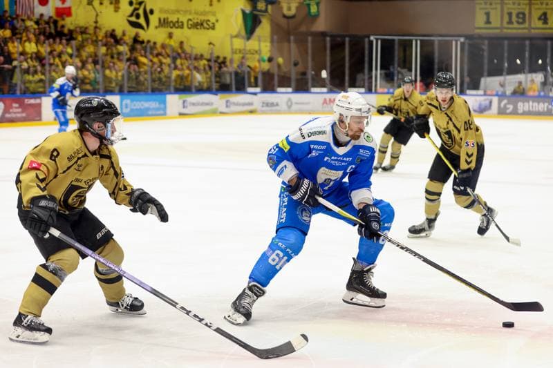 Ice Hockey. Tauron Hokej Liga. GKS Katowice - Re-Plast Unia Oswiecim. 14.04.2024
