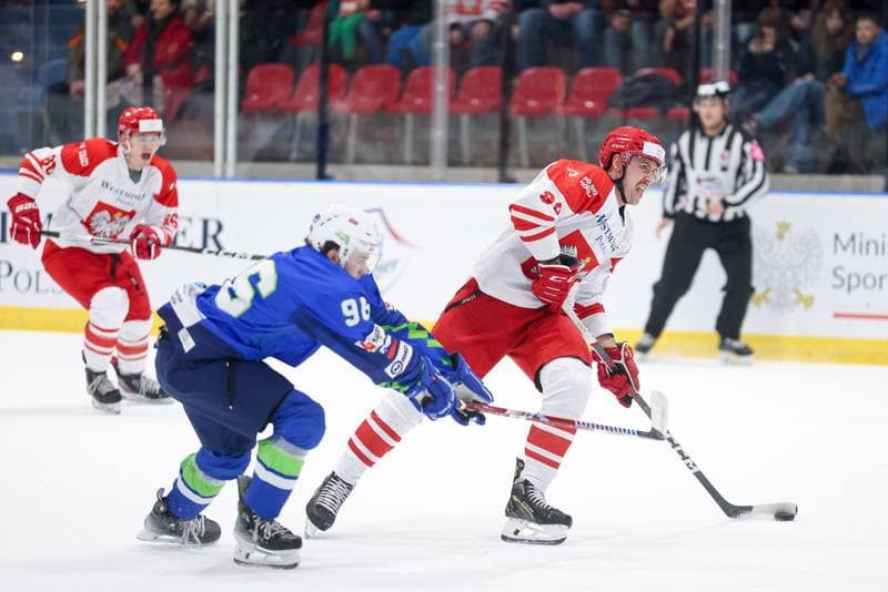 Ice Hockey. Friendly Match. Poland - Slovenia. 19.04.2024