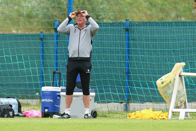 Football. Sparing. GKS Katowice - Hutnik Krakow. 30.06.2024