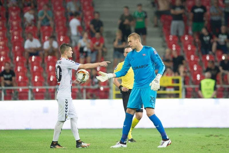 Football. Polish Cup. GKS Tychy - Cracovia Krakow. 09.08.2017