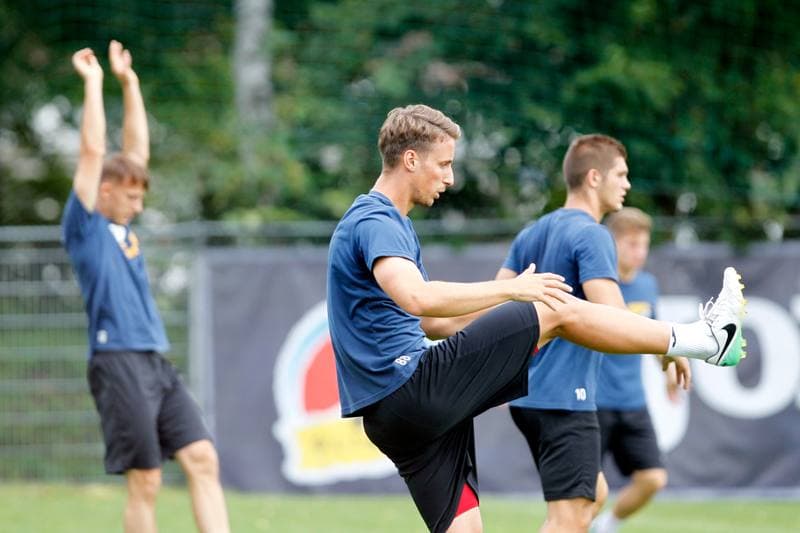 Football. Piast Gliwice. Training. 17.08.2017