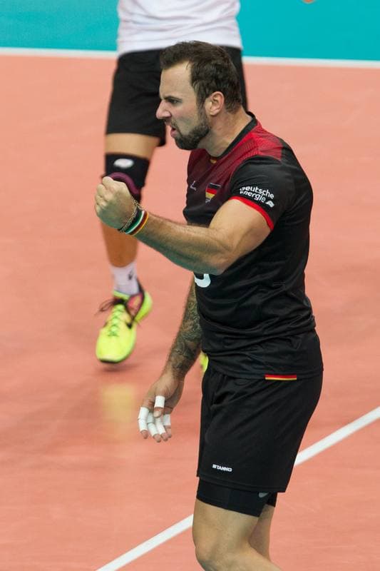 Volleyball. CEV EuroVolley. Germany - Czech Republic. 31.08.2017