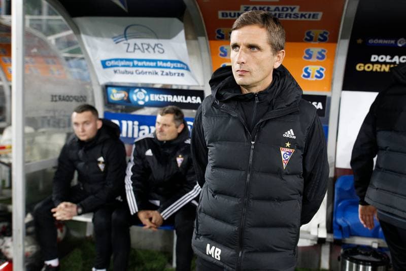 Football. Lotto Ekstraklasa. Gornik Zabrze - Lech Poznan. 04.11.2017