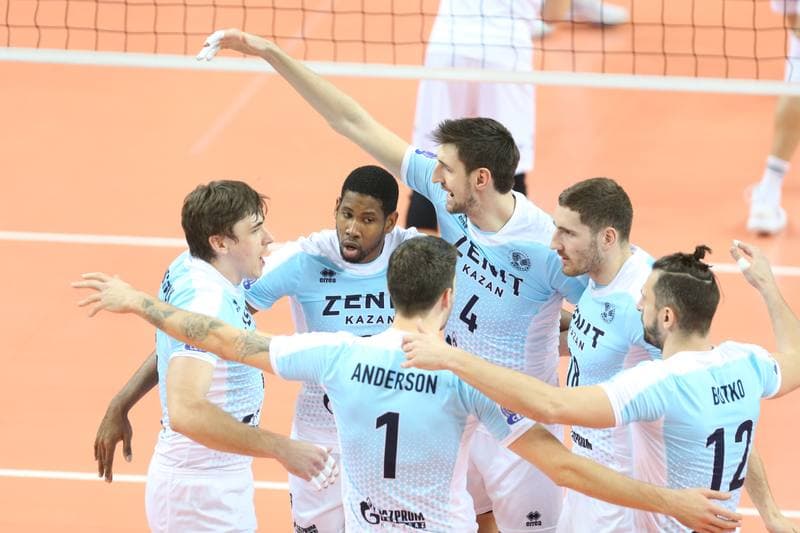 Volleyball. CEV Champions League. Jastrzebski Wegiel - Zenit Kazan. 31.01.2018