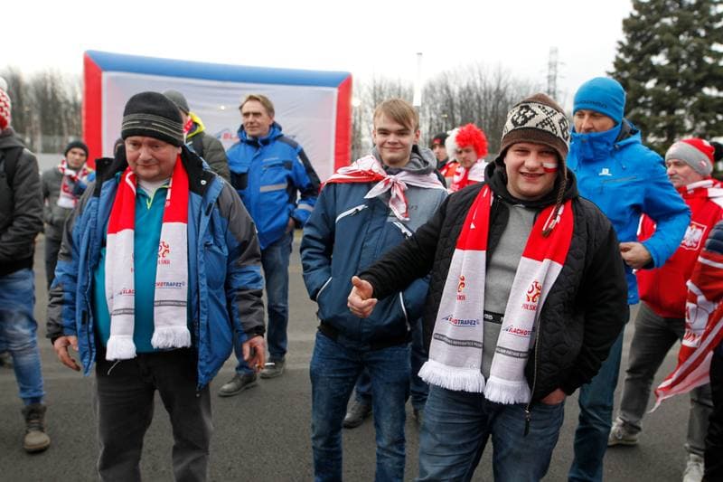 Football. International Friendly. Poland - South Korea. 27.03.2018