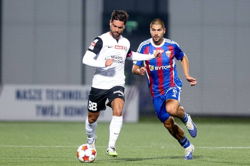 Football. Betclic I liga. Polonia Bytom - Puszcza Niepolomice. 04.10.2025