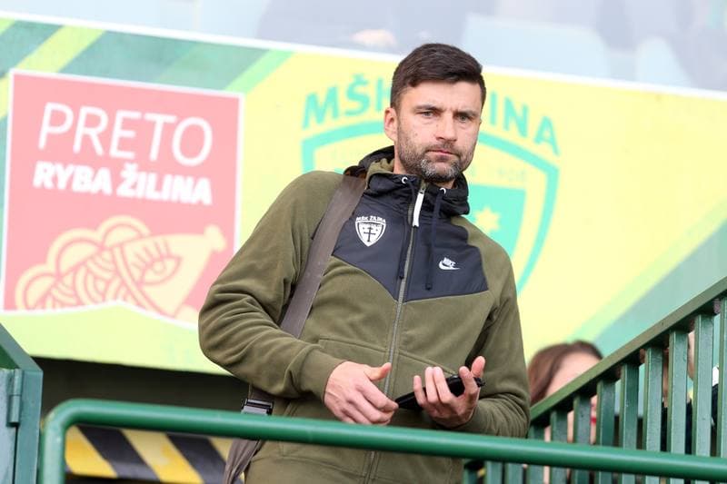 Football. Fortuna Liga. MSK Zilina - Slovan Bratislava. 14.04.2019