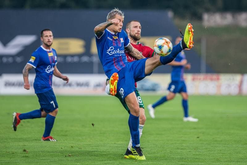 Football. Fortuna I Liga. Zaglebie Sosnowiec - Podbeskidzie Bielsko-Biala. 27.07.2019