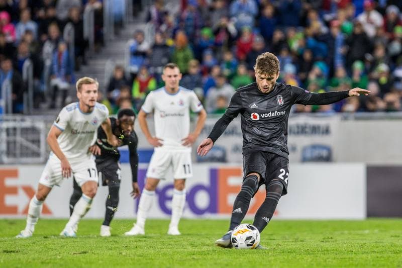 Football. UEFA Europa League. Slovan Bratislava - Besiktas. 19.09.2019