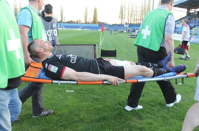 Football. T-Mobile Ekstraklasa. Ruch Chorzow - LKS Lodz. 28.04.2012