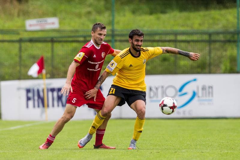 Football. Fortuna Narodni Liga. Fotbal Trinec - Olympia Praha. 19.08.2017
