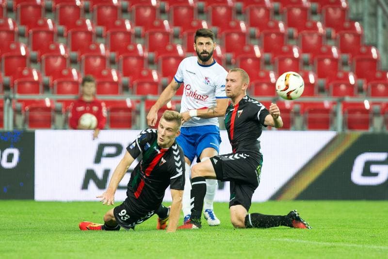 Football. Nice I Liga. GKS Tychy - Podbeskidzie Bielsko-Biala. 25.08.2017